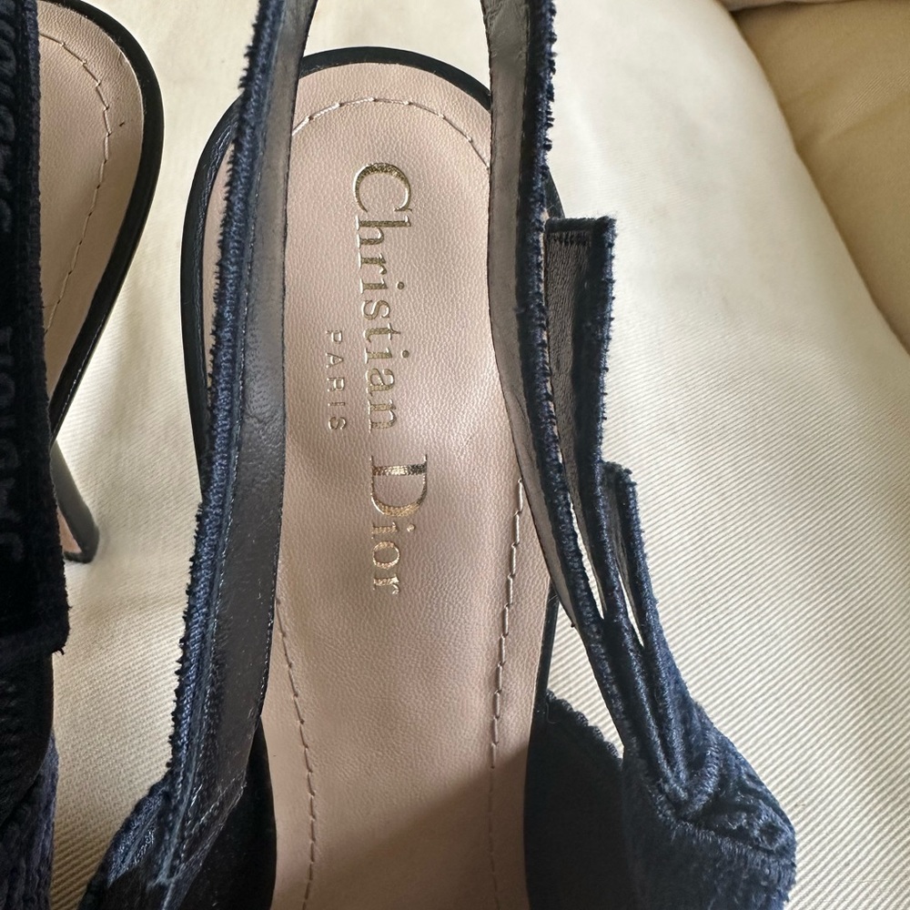 Dior Crocodile Embro J’ADior Slingback - Picture 6 of 12